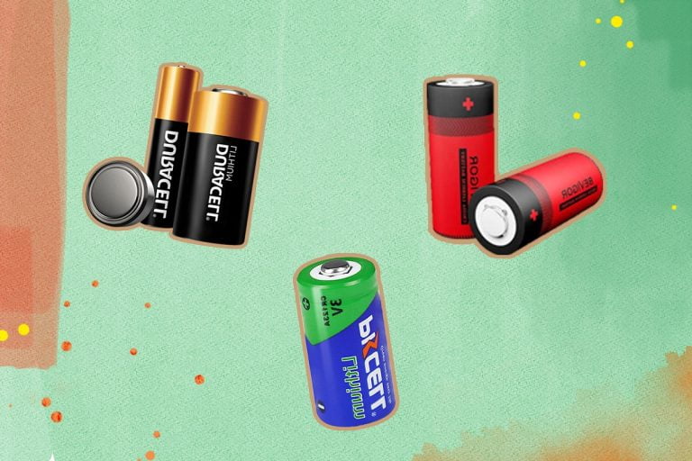 CR123a batteries for alarm systems