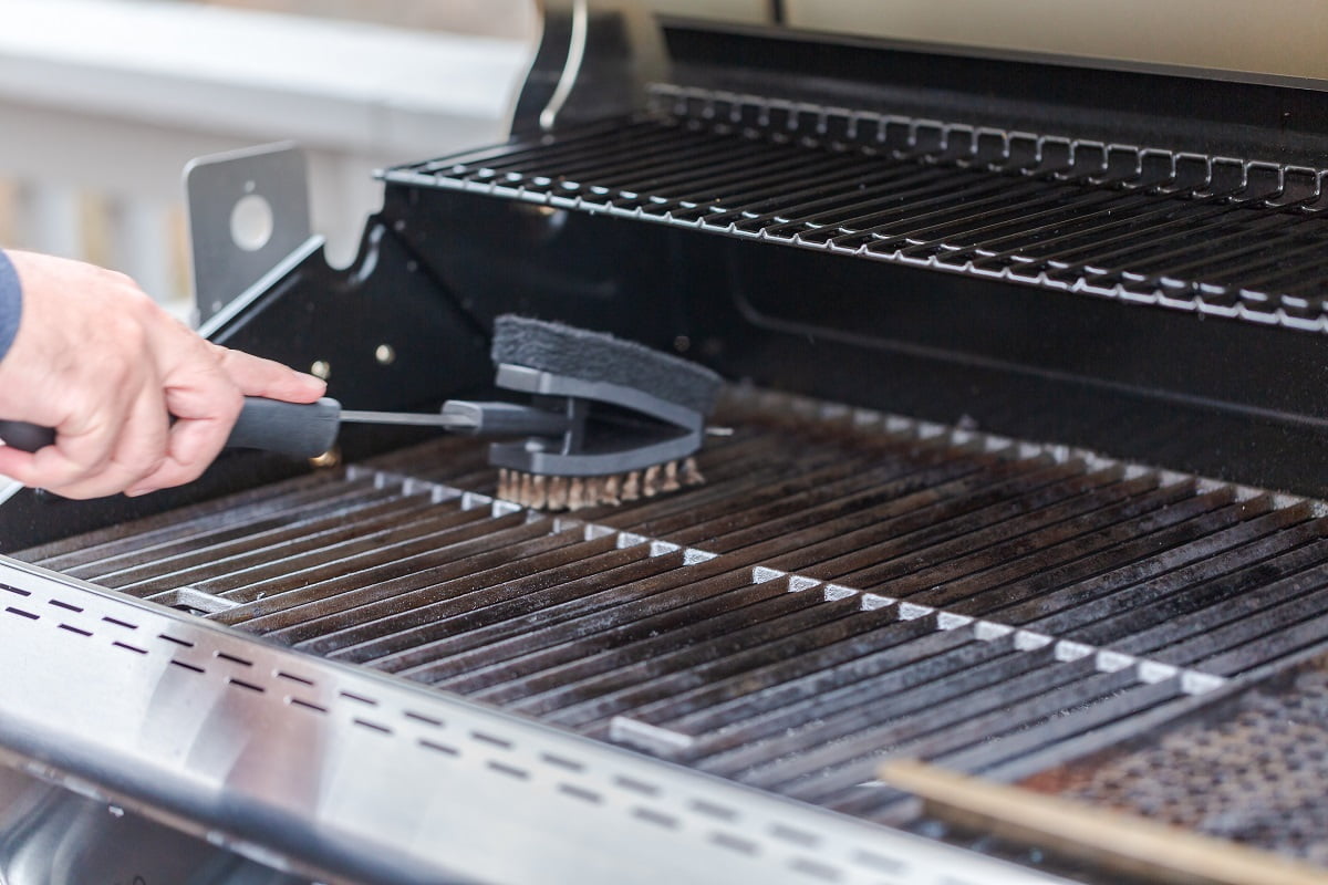 Cleaning outdoor gas grill before next grilling. How To Clean A Smoker Grill Conclusion.