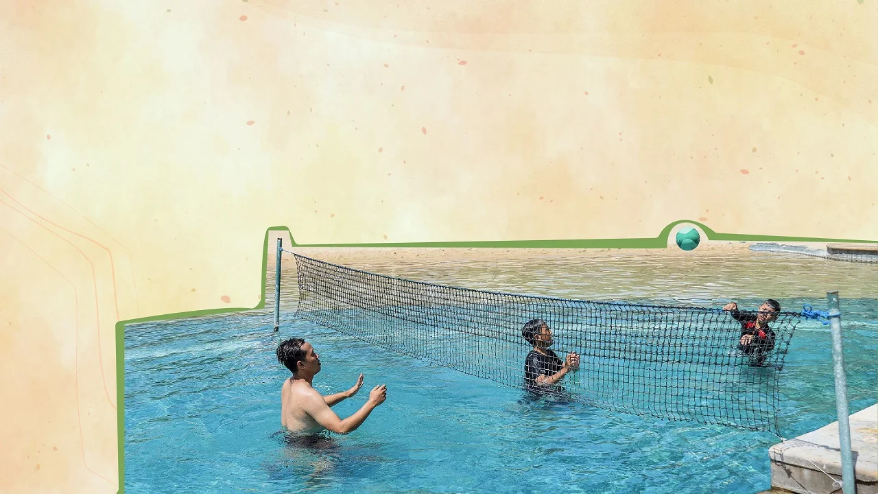 Diy Pool Volleyball Net Ideas