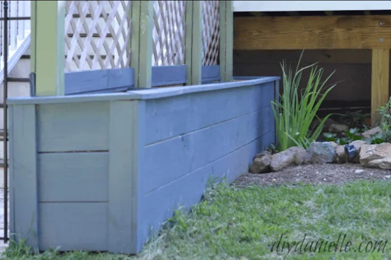 Planter Box Privacy Screen