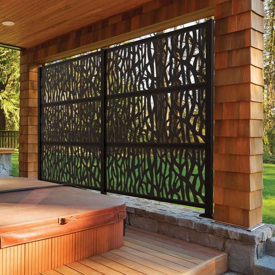 Hot Tub Privacy Panels