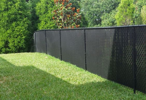 Chain Link Privacy Screen