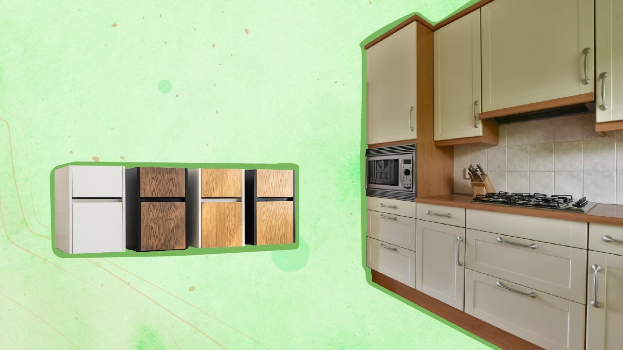 How To Repair Peeling Veneer On Particle Board Cabinets