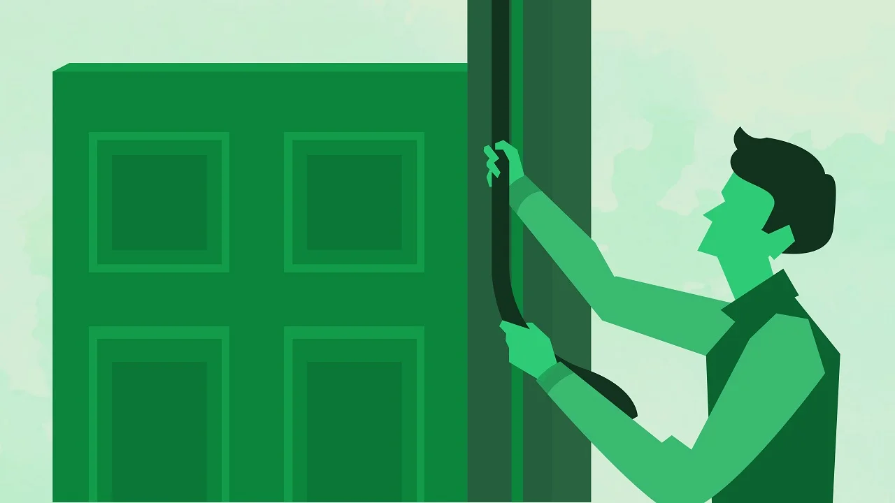 How To Soundproof A Door illustration