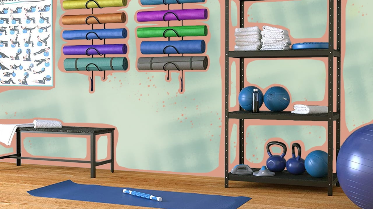 How To Store Gym Equipment At Home