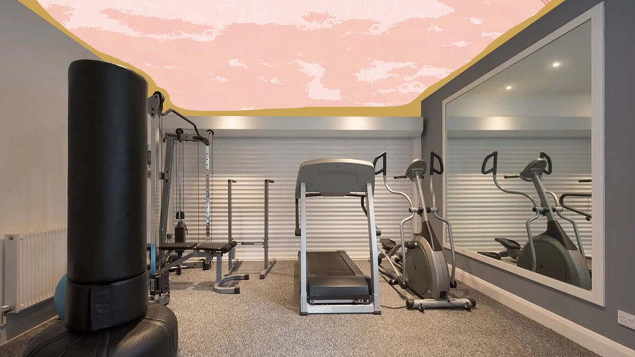 How to turn a garage into a home gym