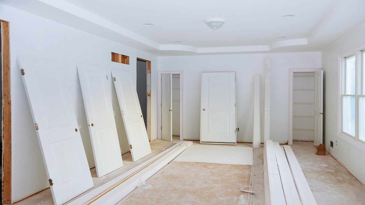 Interior construction of housing Construction building industry new home construction interior drywall tape. Building construction gypsum plaster walls. Soundproof Drywall Conclusion