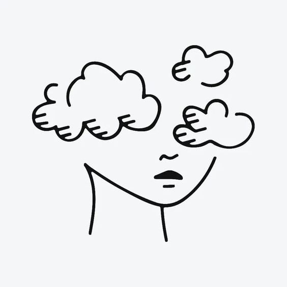 Drawing Head in the Clouds