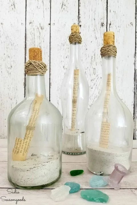 Message in a Wine Bottle Craft