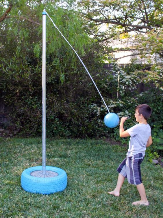 DIY Tetherball Set