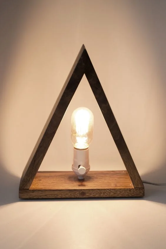 Triangle Table Lamp
