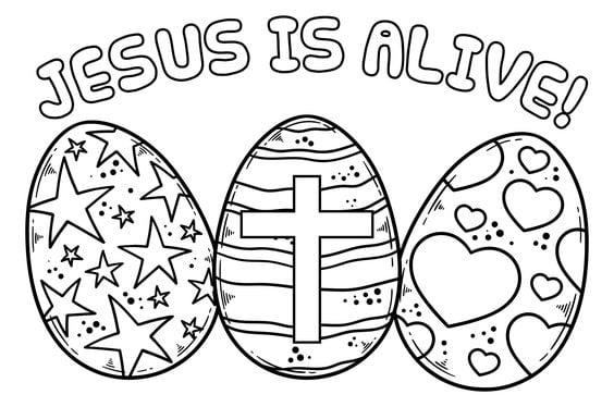 Jesus Easter Eggs