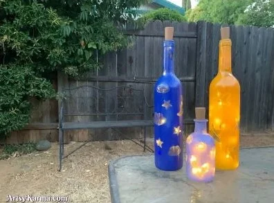 DIY Sparkling Bottles