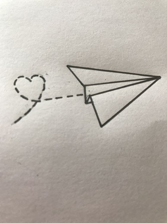 Drawing a Paper Airplane