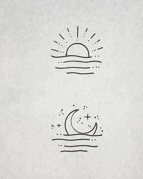 Drawing the Sun and Moon