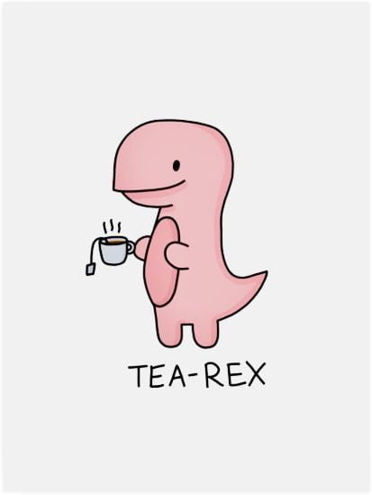 Drawing a Tea-Rex