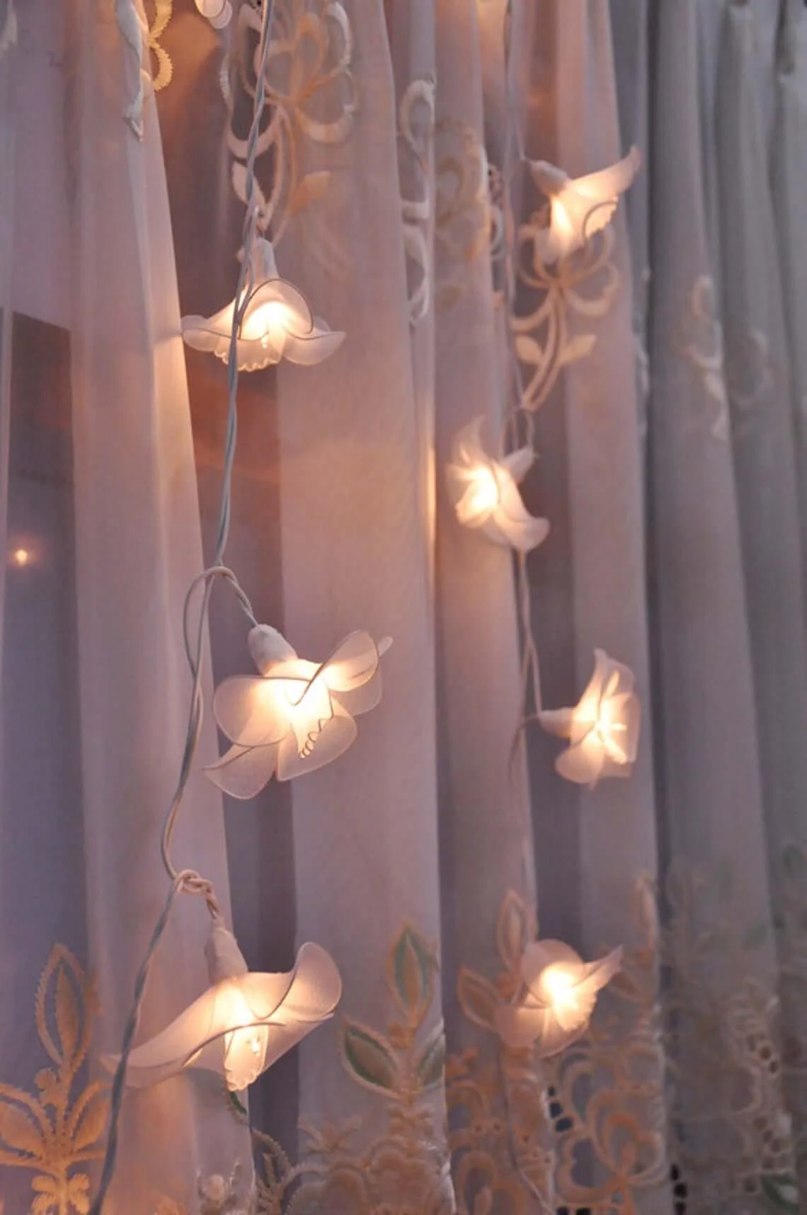 Boho Style Flower Lights
