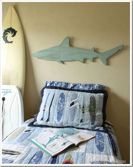 Shark Wall Art Wood Décor