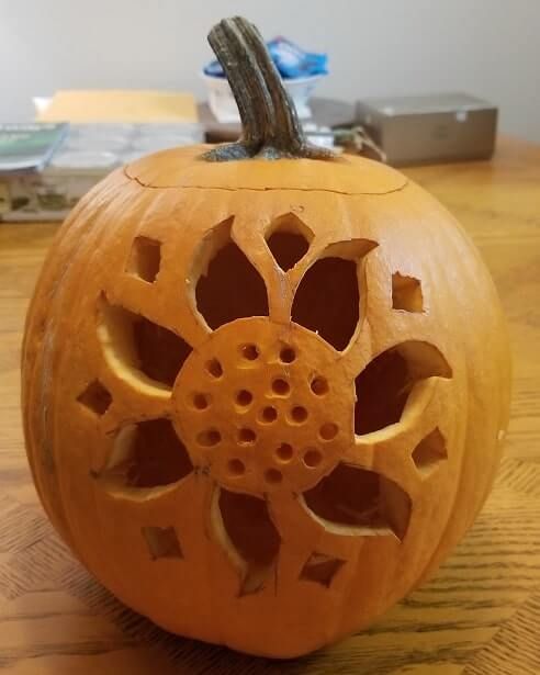 Flower Pumpkin