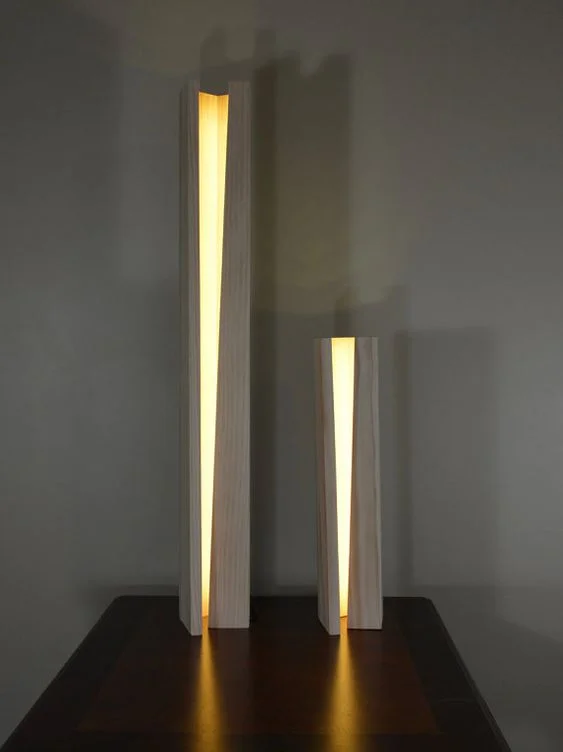 Modern Wood Lamp