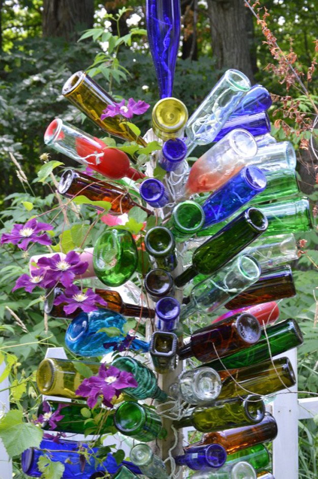 Wine Bottle Tree