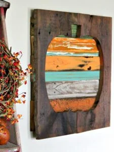 Pumpkin Wood Wall Art