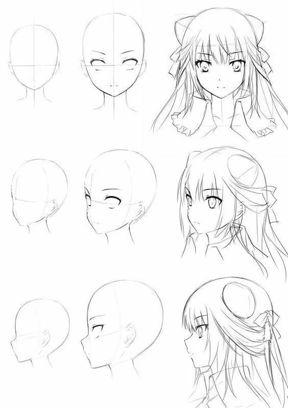 20 Anime Girl Drawing Ideas  How To Draw Anime Girl  DIYnCrafty