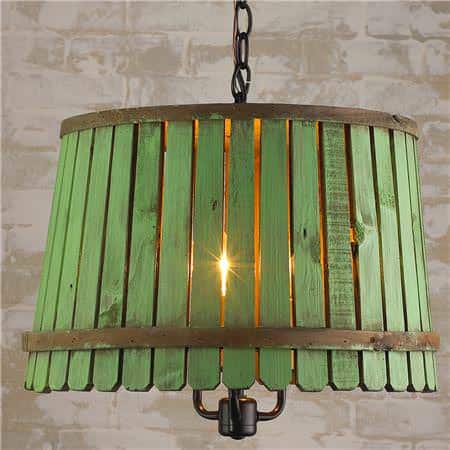 Rustic Basket Light Lamp