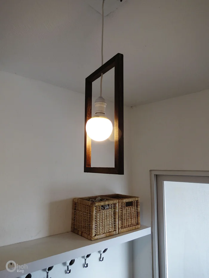 Simple Wood Pendant Light