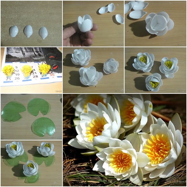 Water Lilies Spoon Crafts