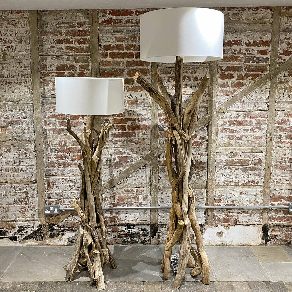 Dramatic Driftwood Lamp