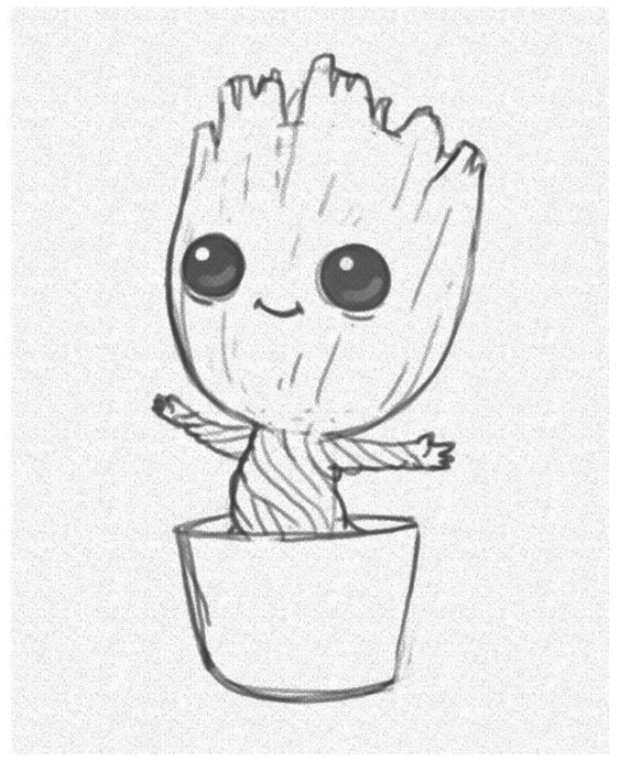 Drawing Groot