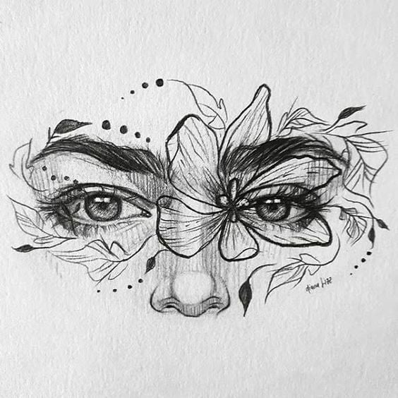 Floral Face