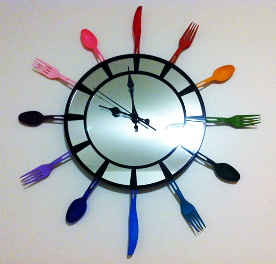 Plastic Spoon Watch Decorations