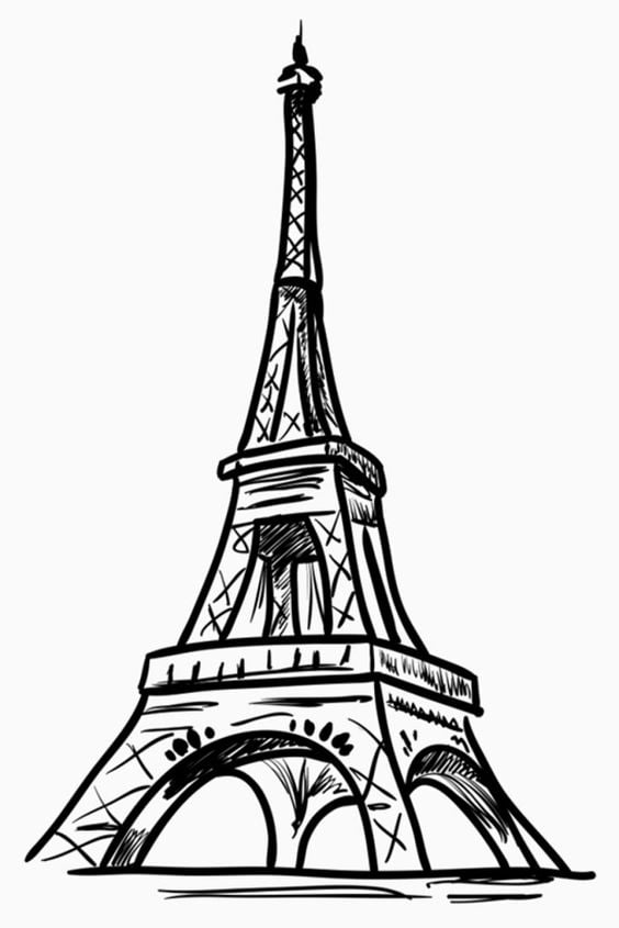 34 Drawing the Eiffel Tower