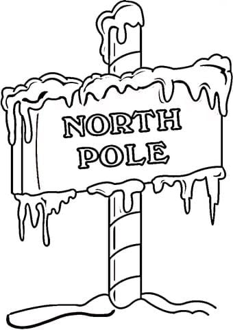 North Pole Sign