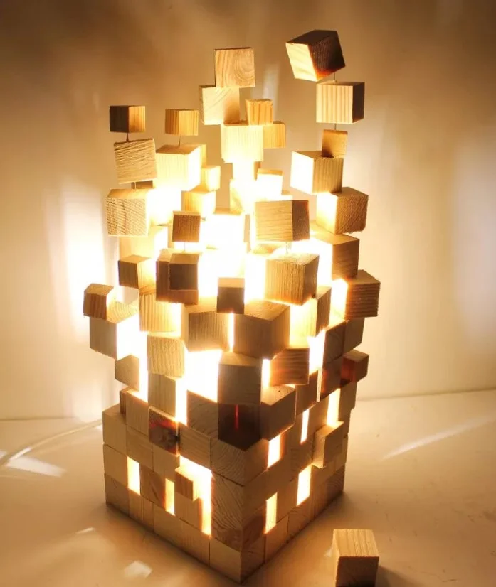 3D Cube Desk Lamp