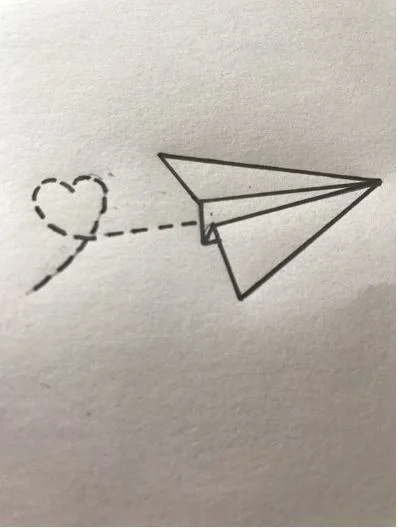 A Paper Plane Art
