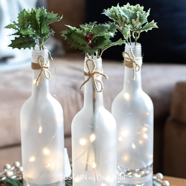 Frosted Centerpiece
