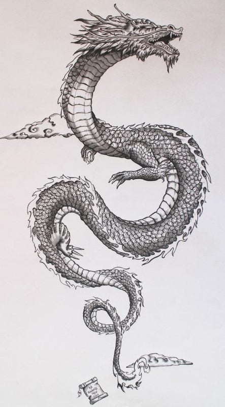 Dragon Tattoo Design