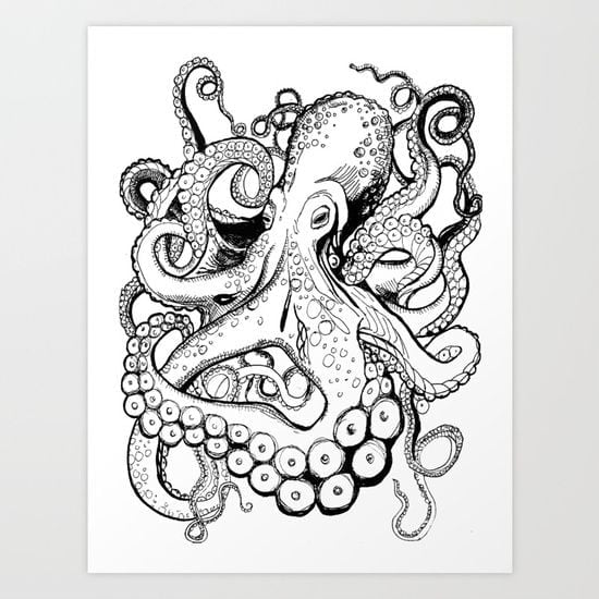 Octopus Tattoo Design