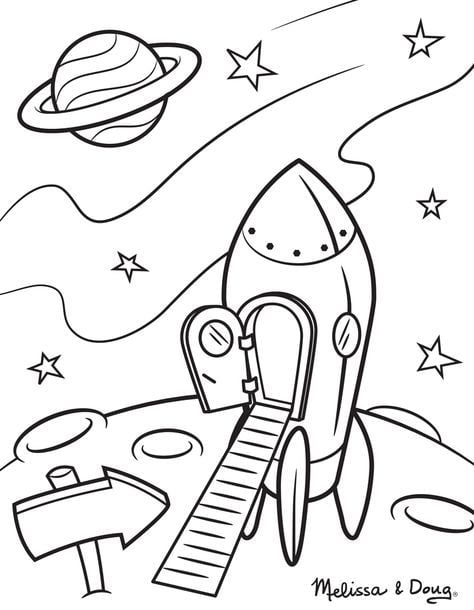 Rocket Ship Doodle