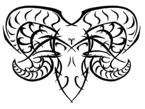 Aries Tattoo Designs