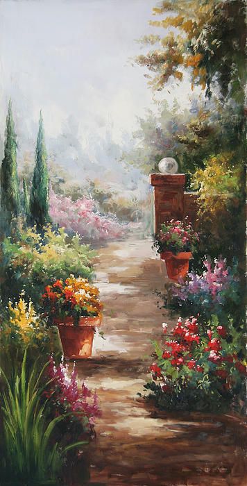 Flower Garden Path