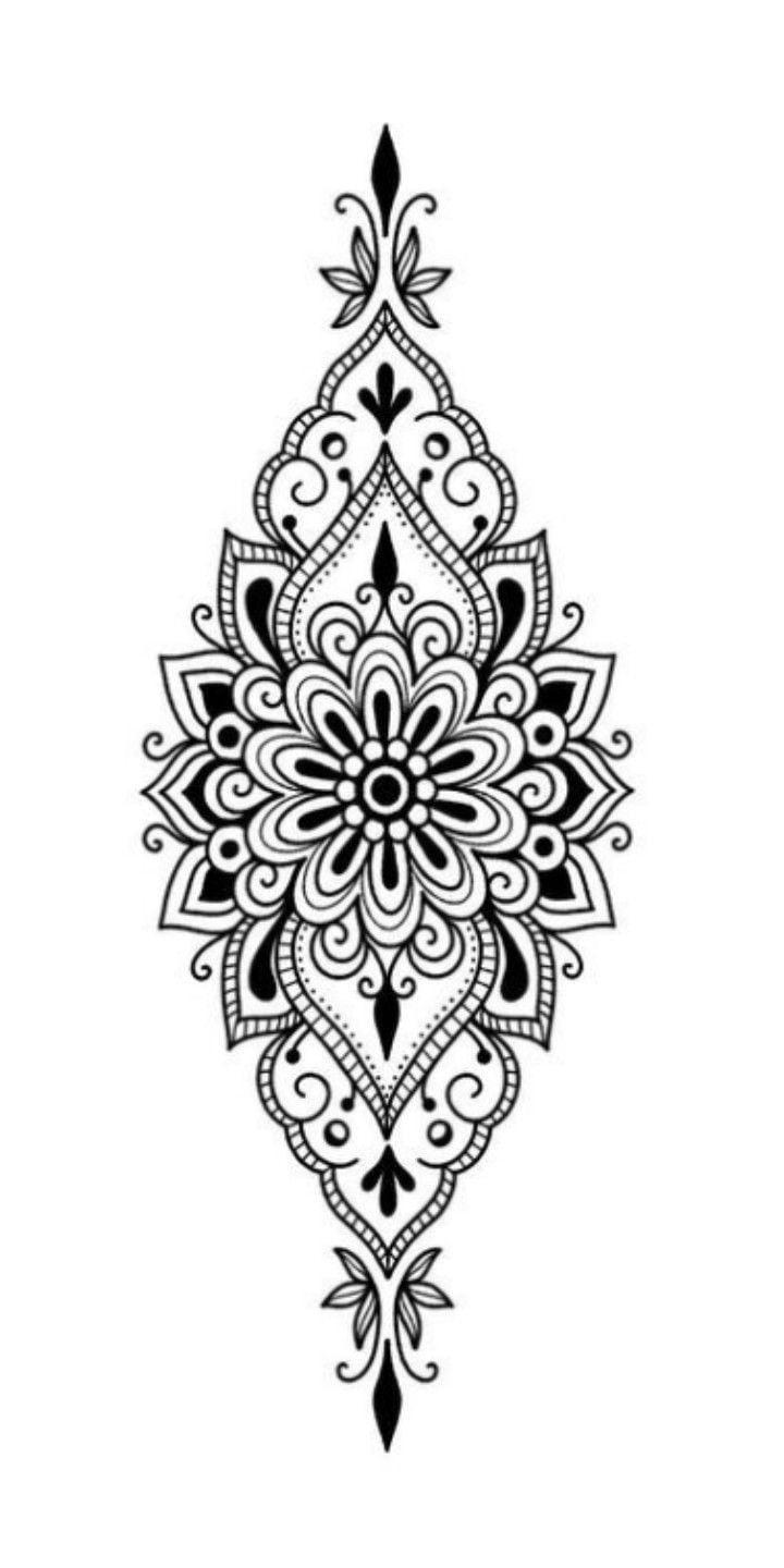 Ornamental-inspired Tattoo Drawings