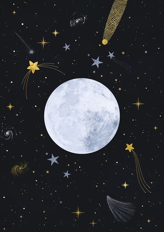 Moon Illustration