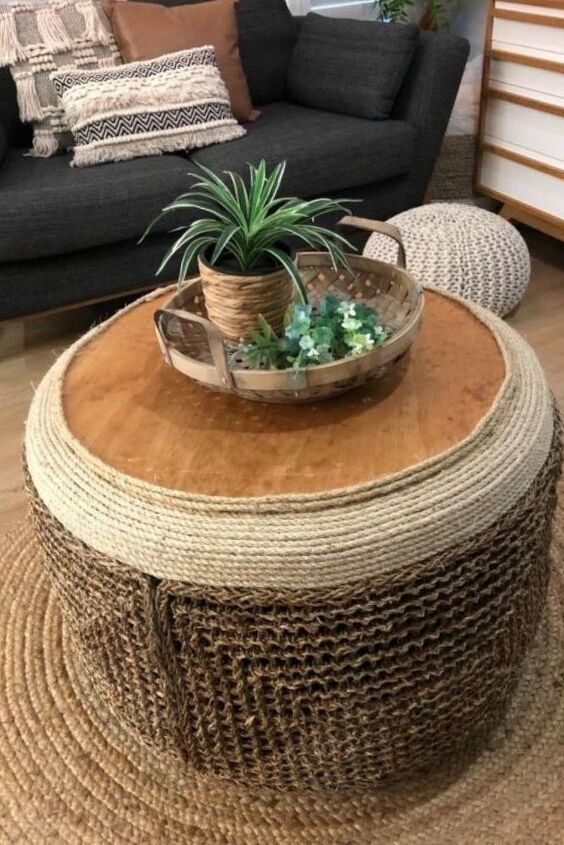 DIY Tire Coffee Table