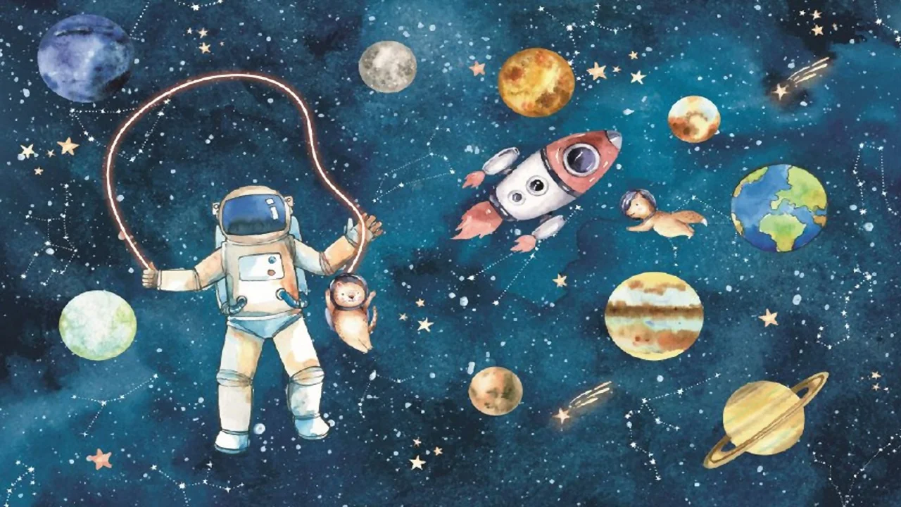 Astronaut, Mixed Media, Drawings, buy original art