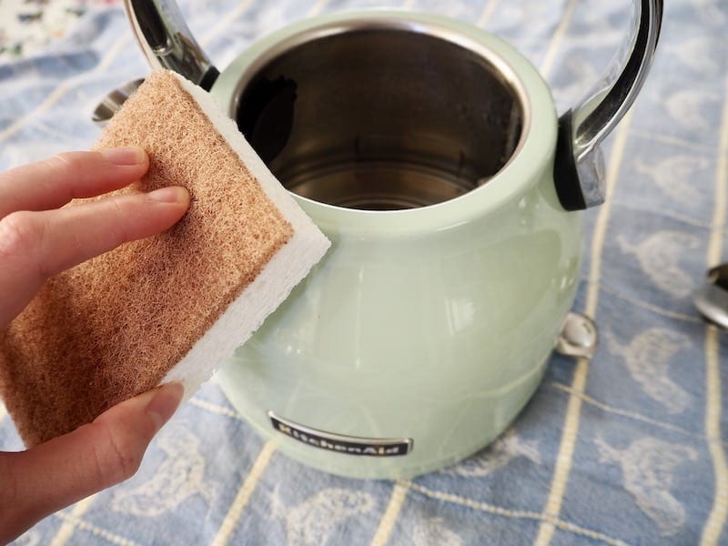 Step 5 - Scrub the Inside of the Kettle