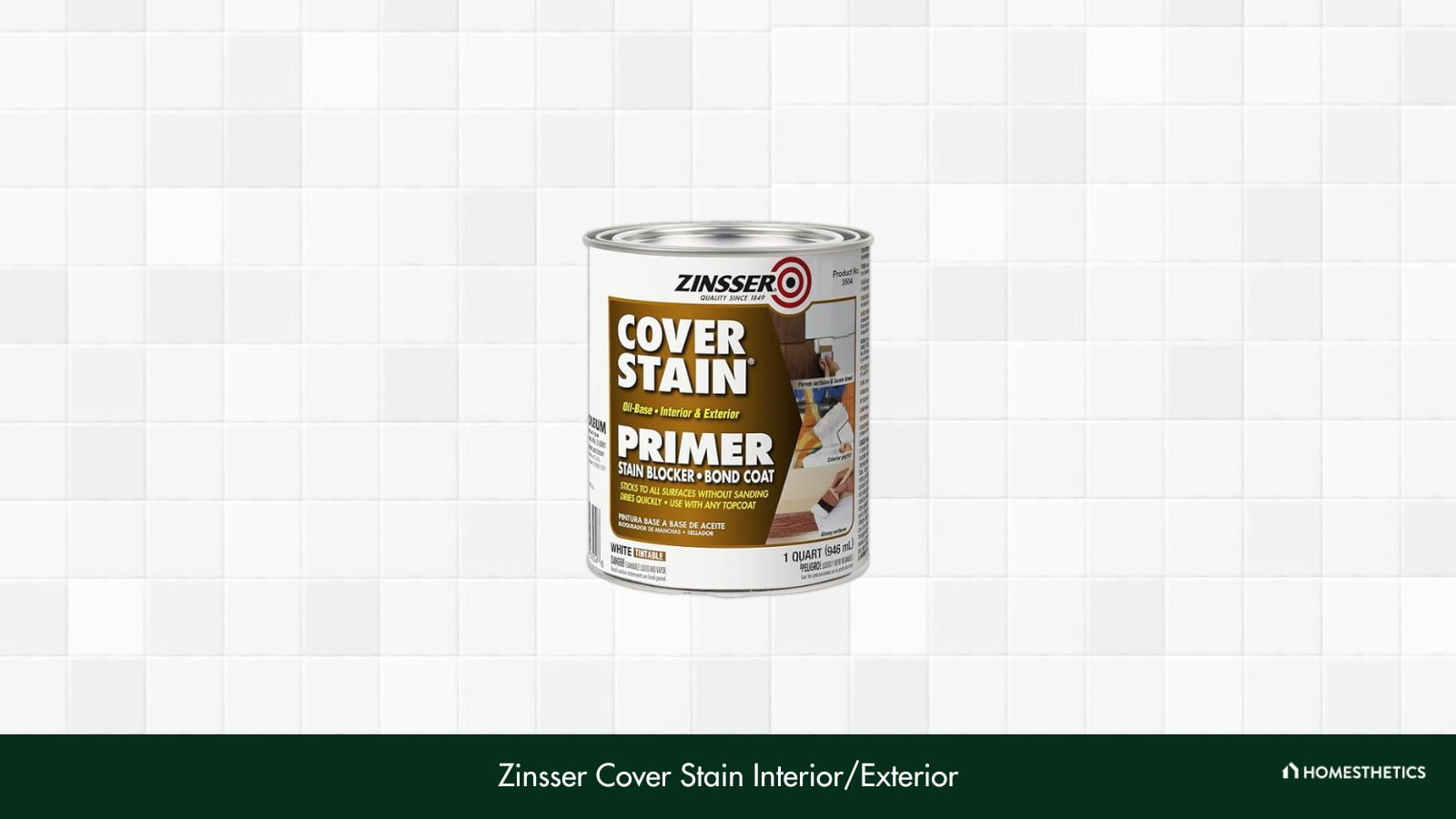 Zinsser 03504 Cover Stain Oil Primer Sealer